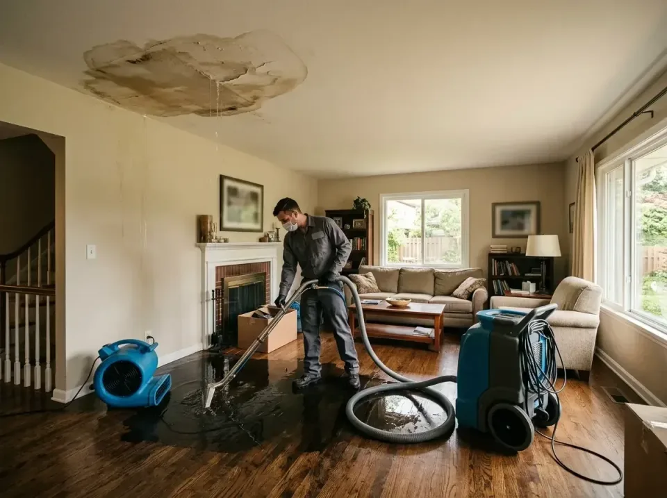 attic-pipe-burst-ceiling-drip-008 — frequently asked questions, Water Damage Restoration & Carpet Care in Metter, GA